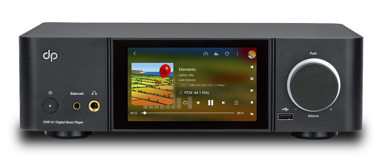 DMP-A1 Front Angle Transparent BG1