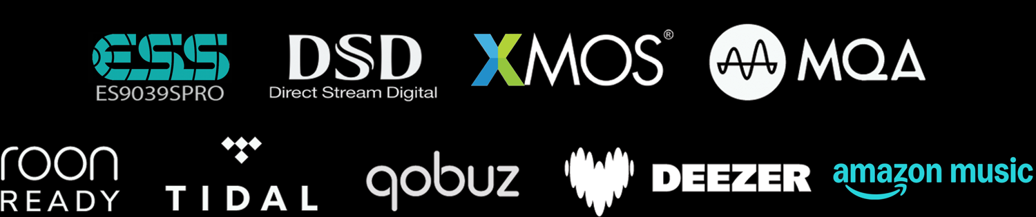 DMP-A1 Technology Logos